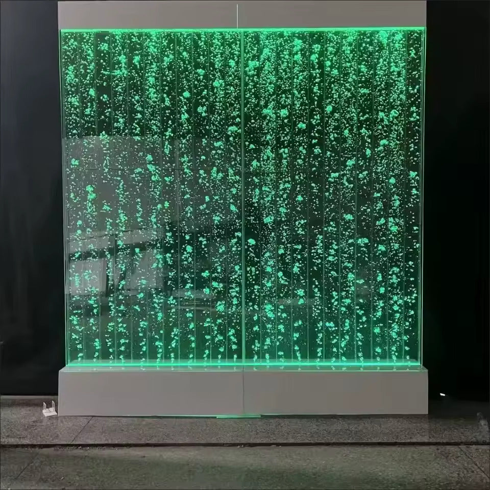 LUMENFLOW™ Color-Changing LED Bubble Wall Divider