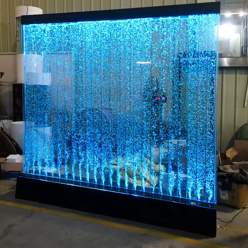 LUMENFLOW™ Color-Changing LED Bubble Wall Divider