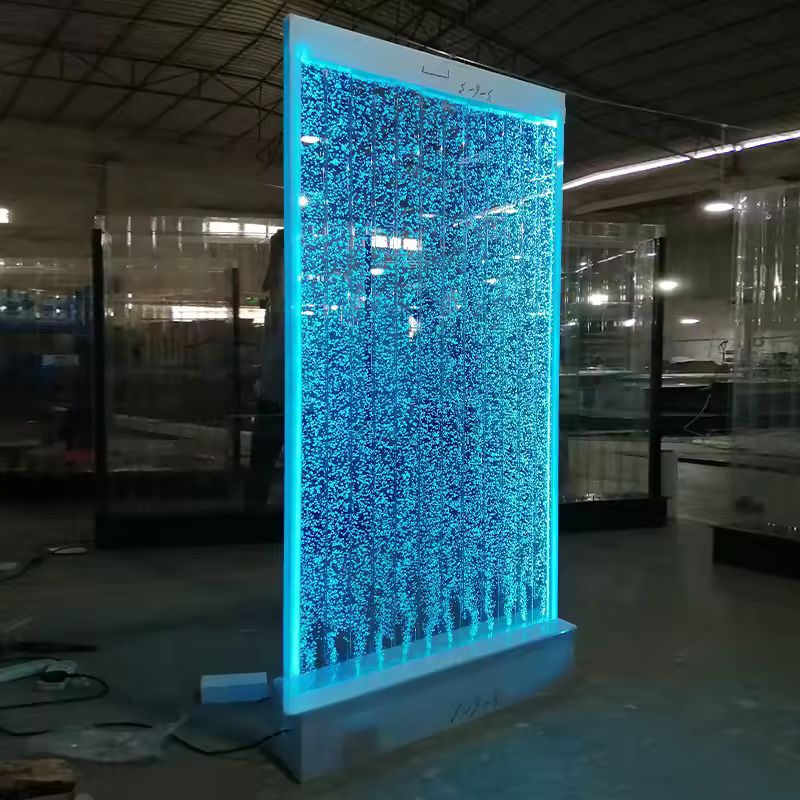 LUMENFLOW™ Color-Changing LED Bubble Wall Divider
